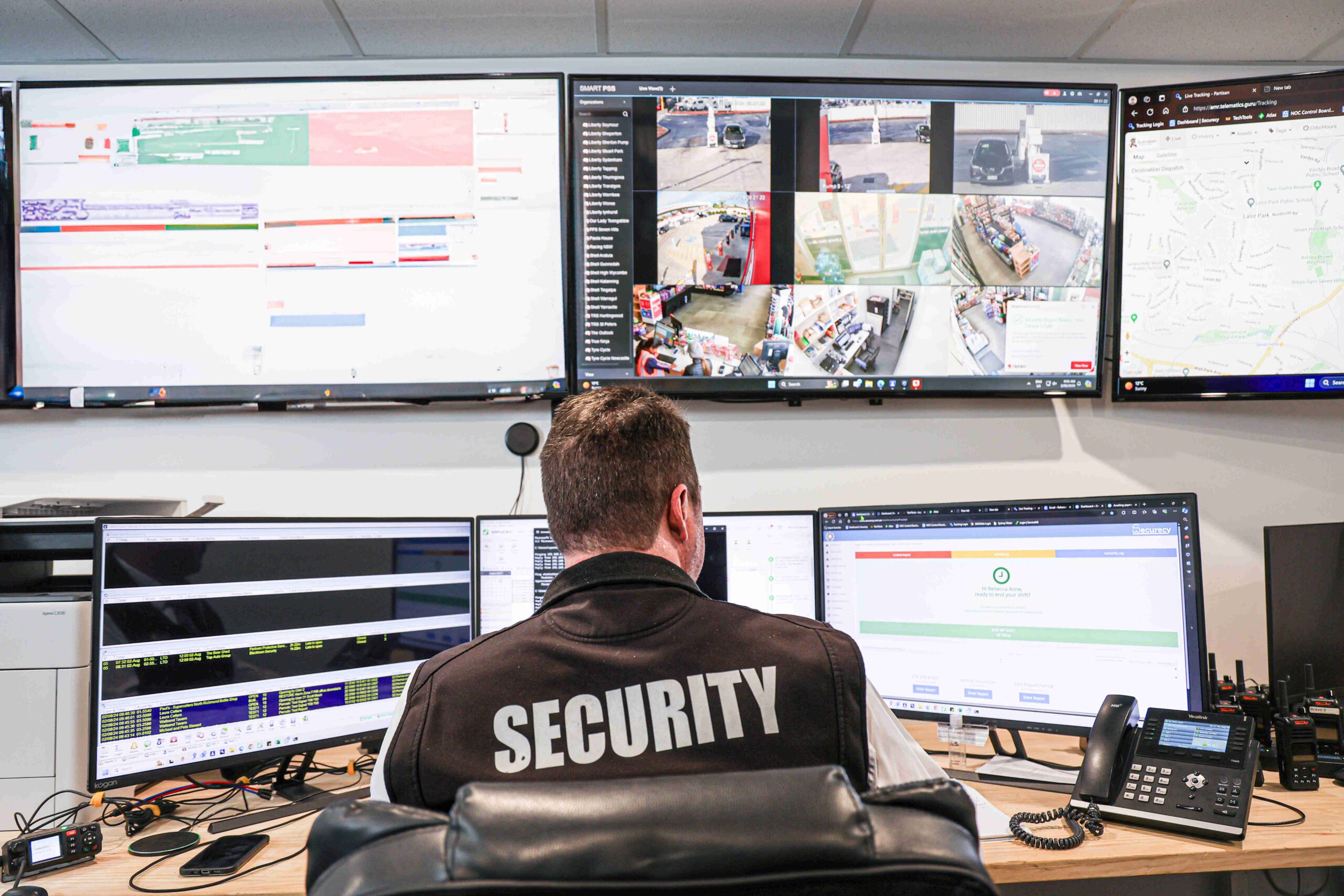 back to base security alarm